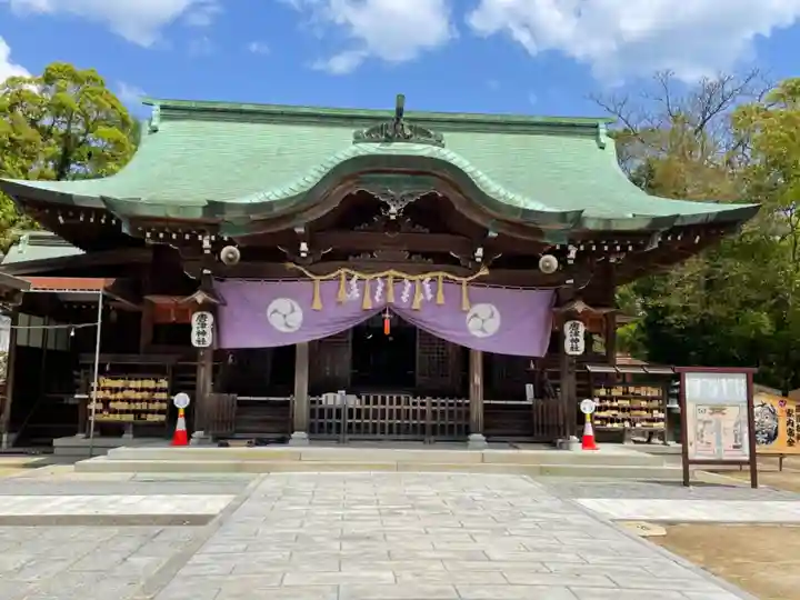 唐津神社の本殿・本堂