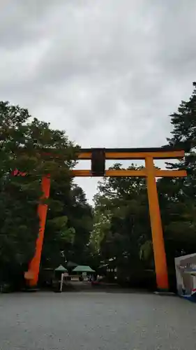 川越氷川神社の鳥居