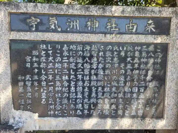 宇気洲神社(愛媛県)