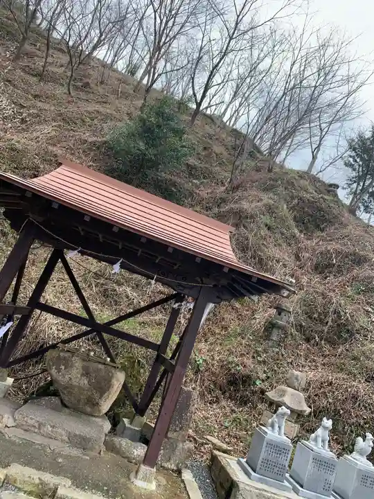 櫻木神社の手水舎