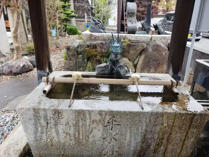 千代神社の手水舎