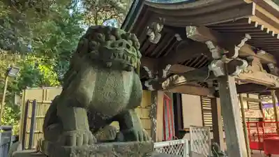 瀧泉寺(目黒不動尊)の狛犬