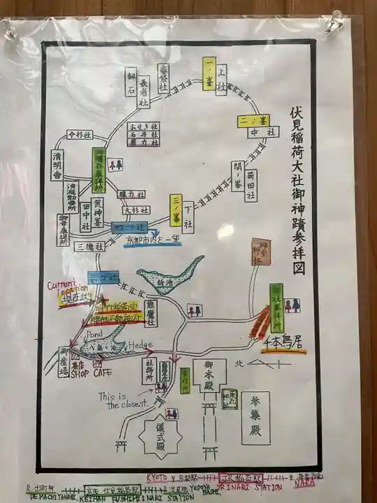 明竹稲荷宮 腰神不動神社(京都府)