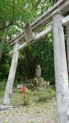 白山神社（下打波）の鳥居