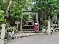 下外城田神社の鳥居