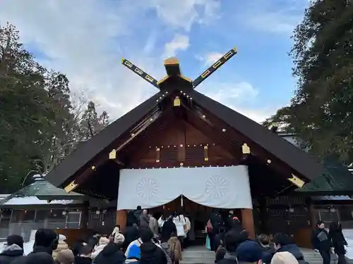 北海道神宮の本殿・本堂