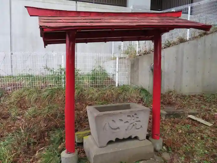 御北稲荷神社の手水舎