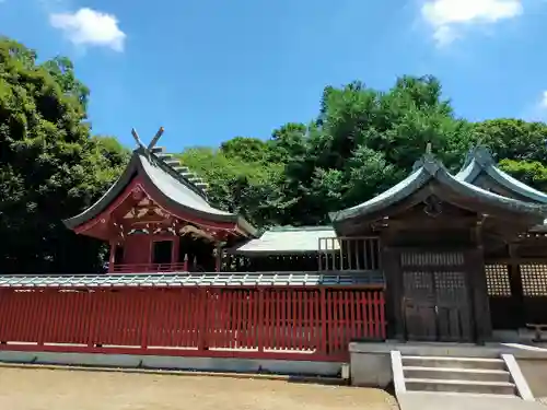 峯ヶ岡八幡神社の本殿