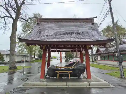 北海道護國神社の手水舎