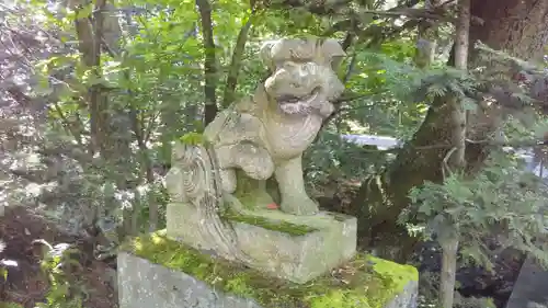 比布神社の狛犬