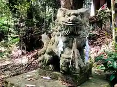 遥拝阿蘇神社の狛犬