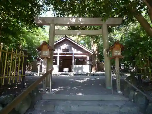 船江上社の鳥居