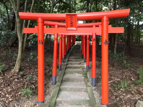 高鴨神社の末社