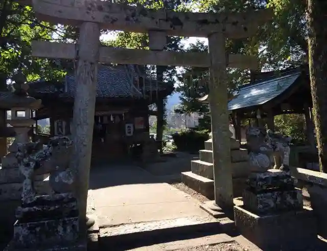 王子神社の鳥居