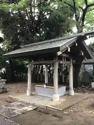 北星神社の手水舎
