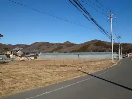 客人神社の景色