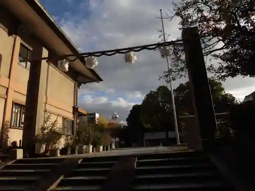 生國魂神社の鳥居