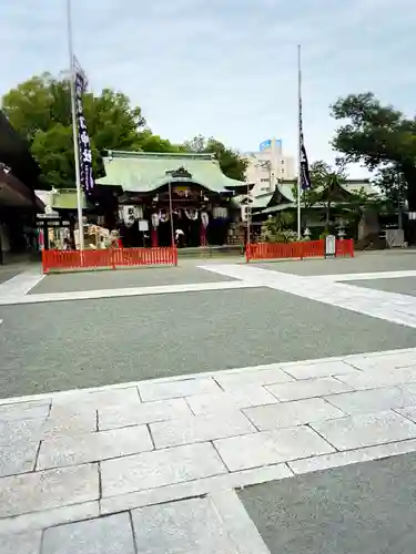 開口神社の本殿