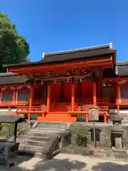 休ヶ岡八幡宮（薬師寺境内社）の本殿