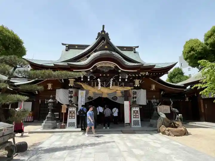 櫛田神社の本殿・本堂