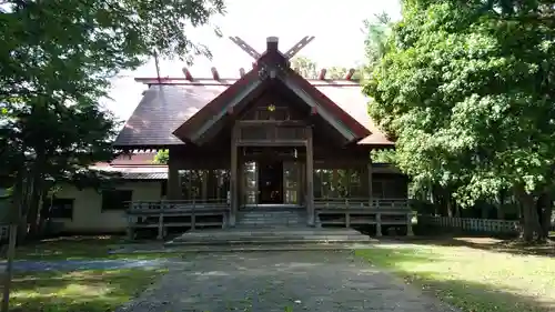 留萌神社の本殿