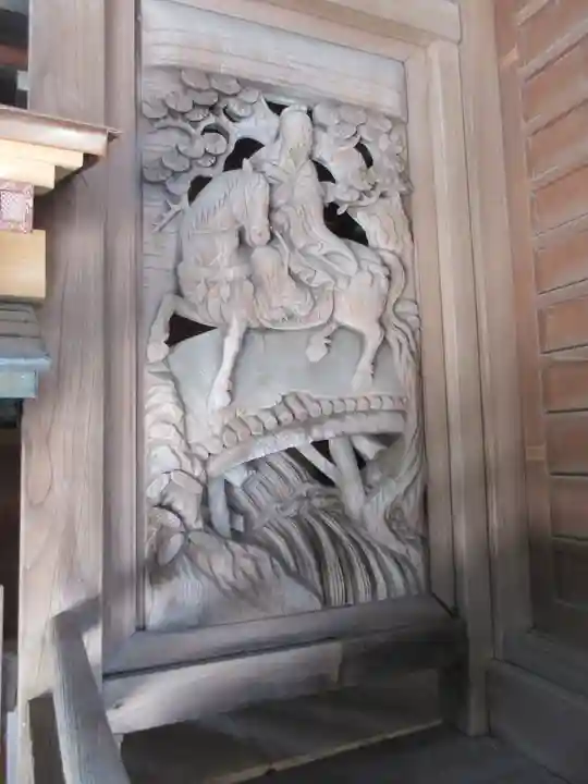 諏訪神社の芸術