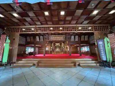 富山縣護國神社の本殿・本堂