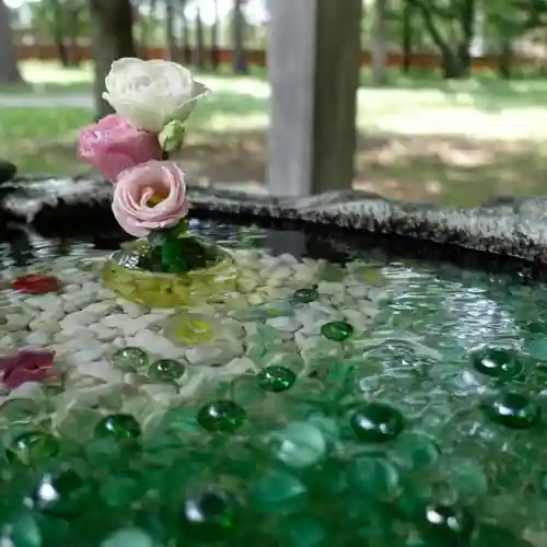 帯廣神社の手水舎