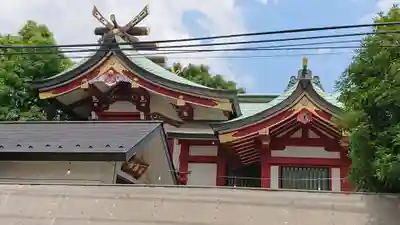 青山熊野神社の本殿・本堂