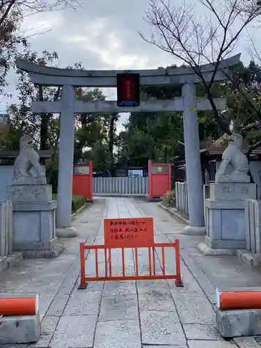 車折神社の鳥居