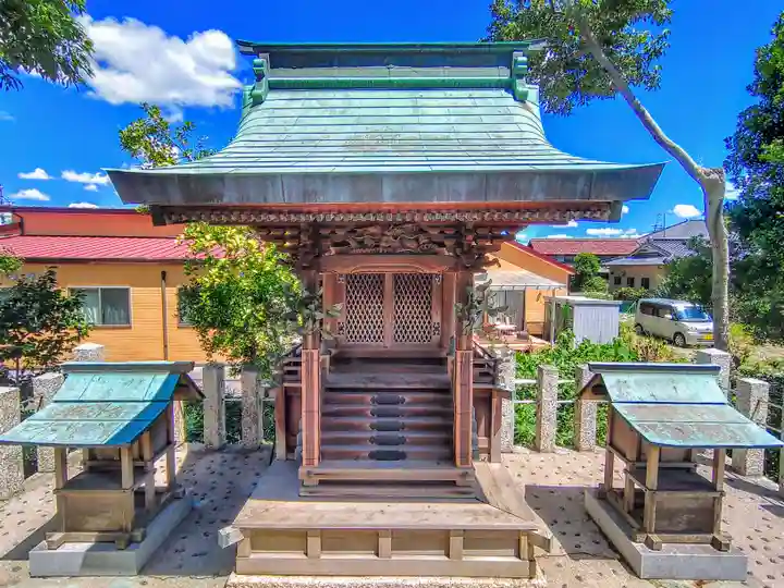 八劔神社(森孝)の本殿・本堂