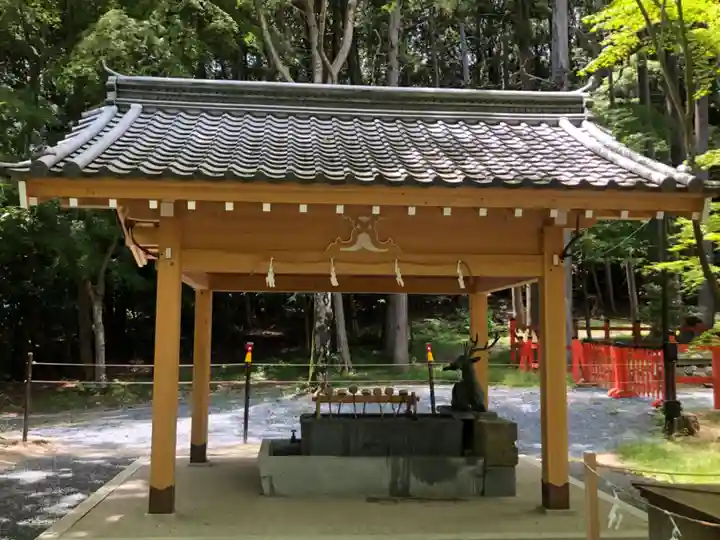 大原野神社の手水舎