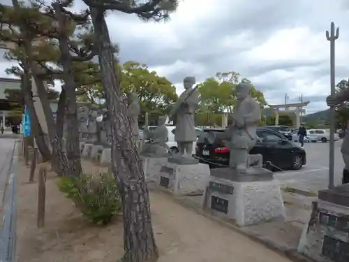 赤穂大石神社の像