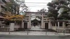 坐摩神社の鳥居