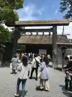 伊勢神宮外宮(豊受大神宮)の鳥居