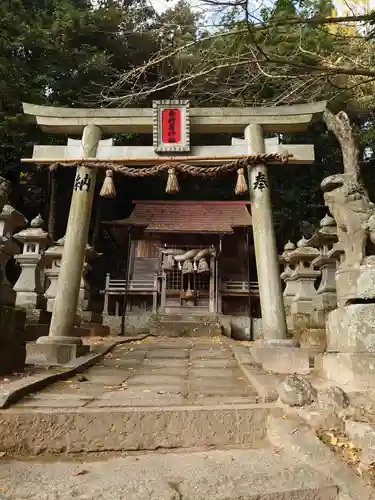 赤猪岩神社の鳥居