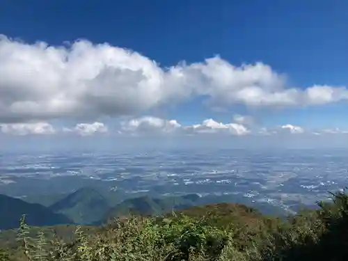 大山阿夫利神社の景色