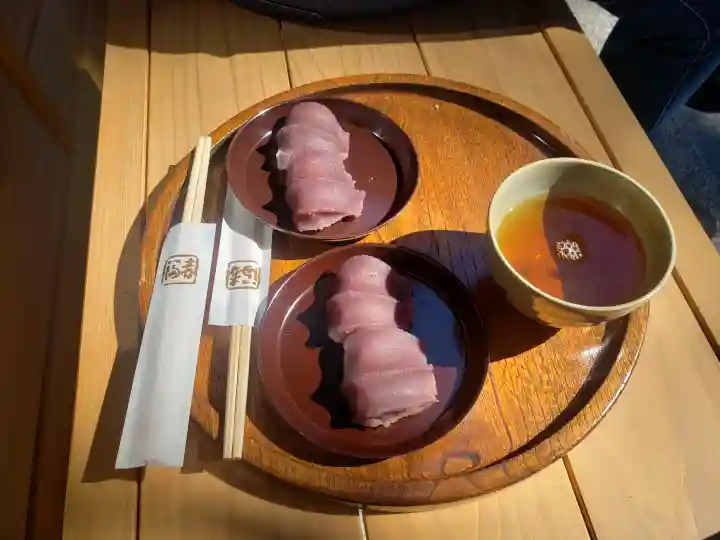 伊勢神宮内宮(皇大神宮)の食事