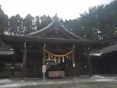 函館護國神社の本殿