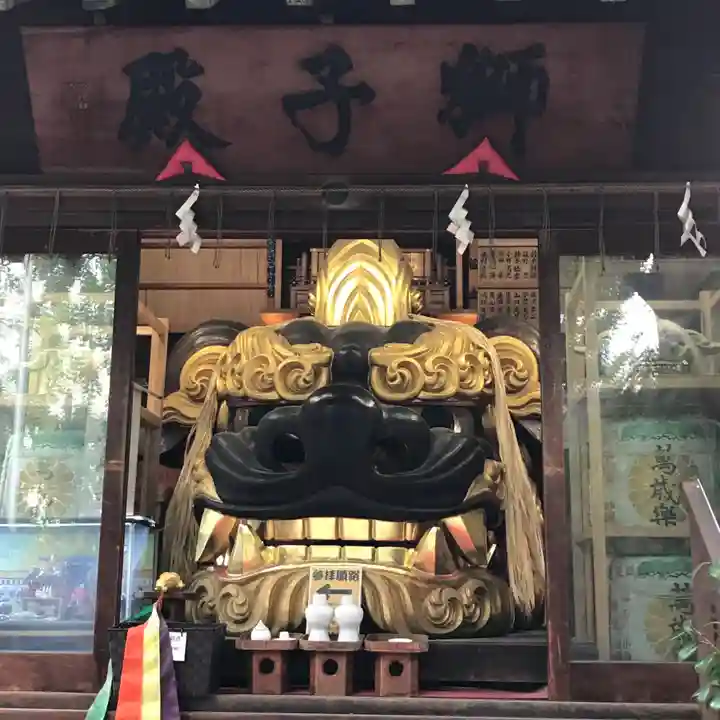 波除神社(波除稲荷神社)の狛犬