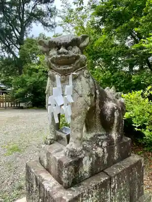 忌部神社の狛犬