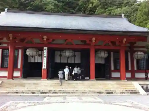 由岐神社の本殿・本堂
