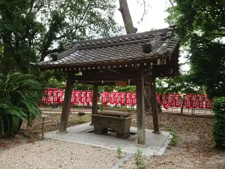 古井神社の手水舎