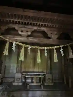 飯綱社の本殿・本堂