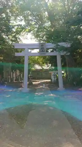 伊那上神社の鳥居