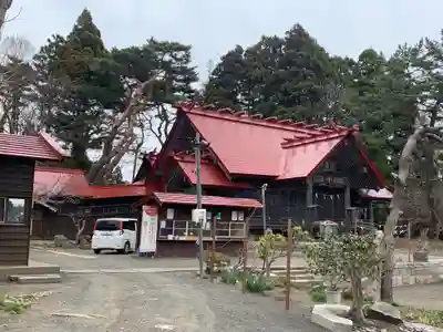 松前神社の本殿・本堂