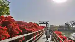 長岡天満宮の庭園