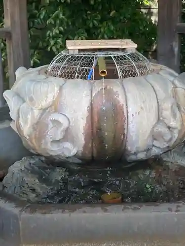 五條天神社の手水舎