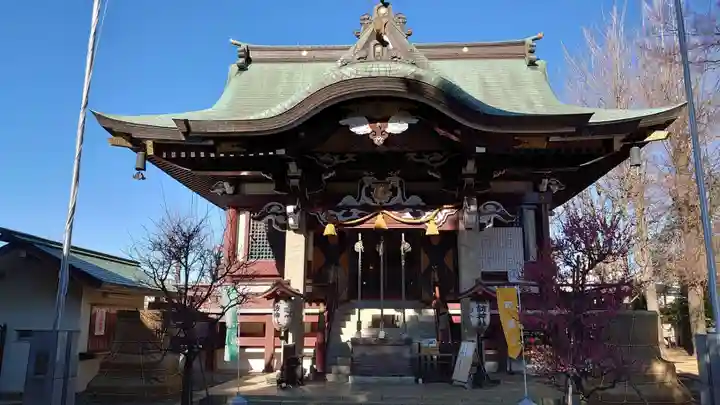 諏訪神社の本殿・本堂