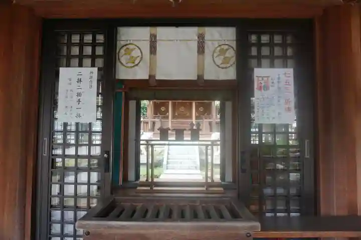 柴田神社の本殿・本堂